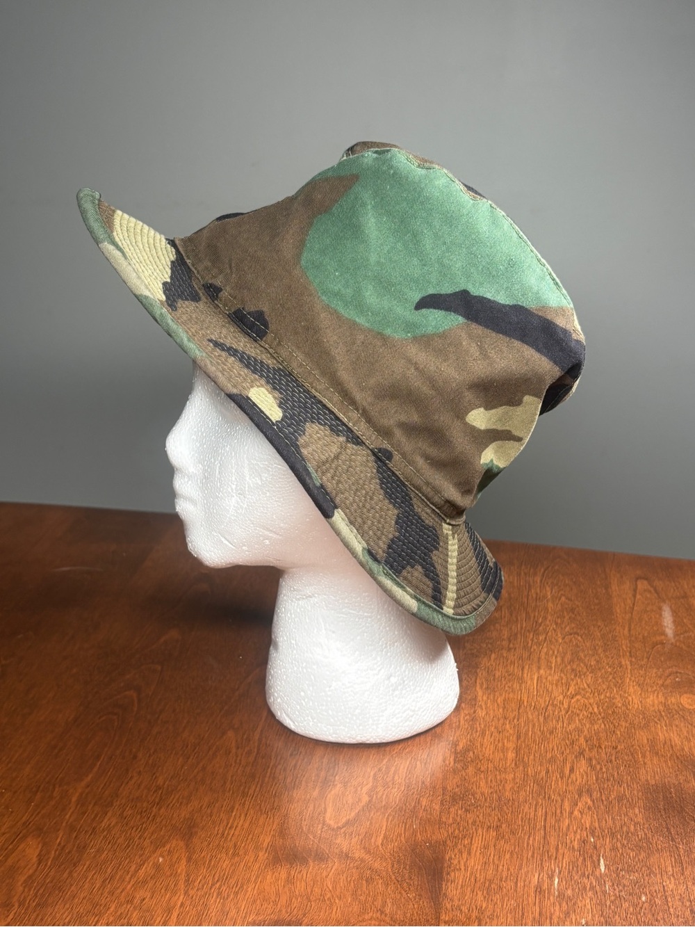 Camouflage Bucket Hat - Green Camo